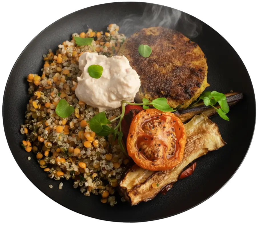 Glutenfri, vegansk biff