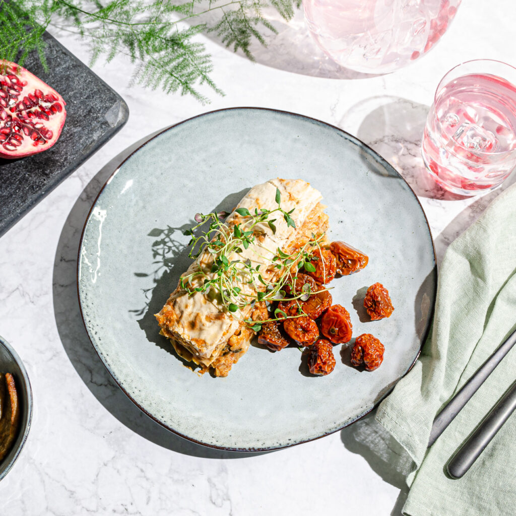 Vegetarisk lasagne
