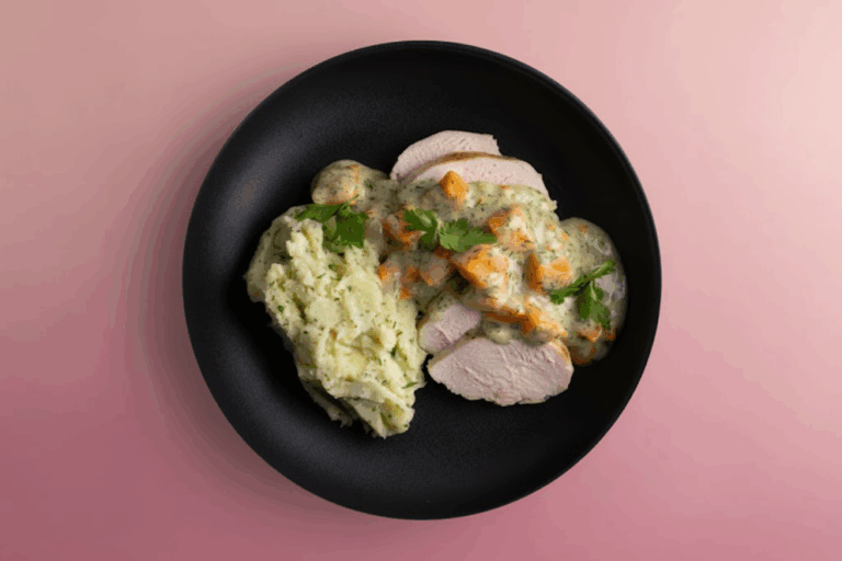 SL_Kyckling-i-krämig-dillsås-samt-lök--och-morot,-serveras-med-potatisstomp