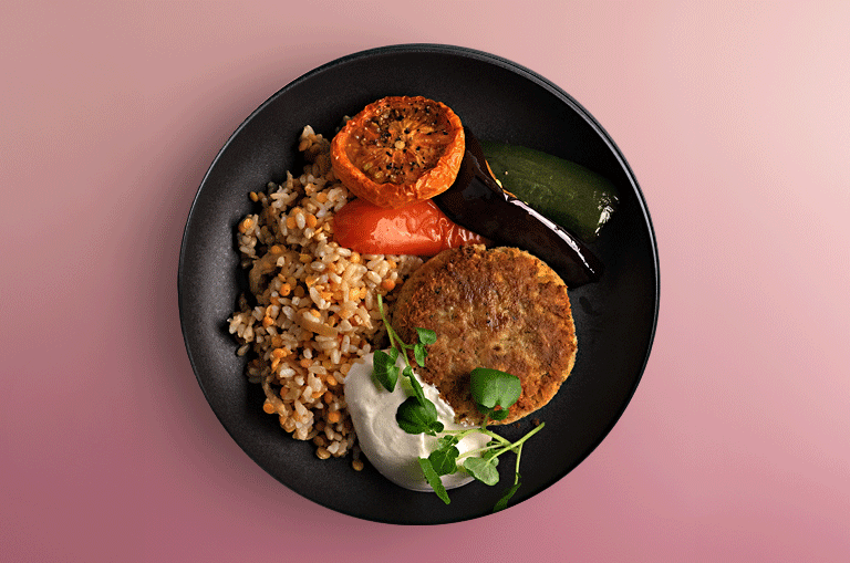 SL_glutenfri_falafel_grillade_gronsaker_karamelliserat_linsris