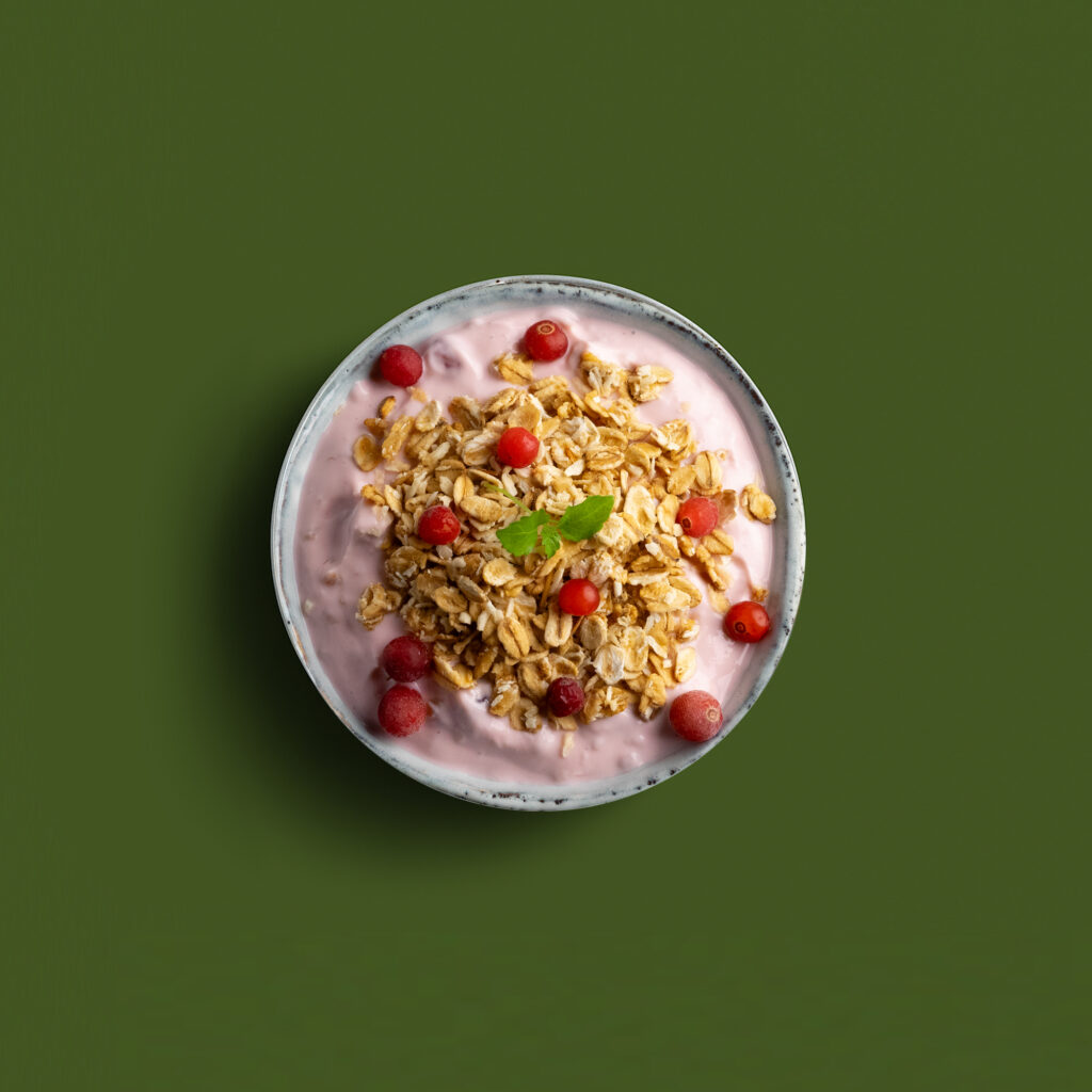 GÅRDEN HALLONYOUGHURT